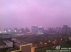 Фиолетовое небо напугало китайцев