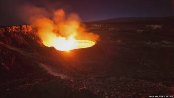 Смертоносная красота гавайского вулкана (видео)