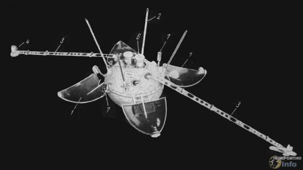 Загадочные снимки советского космического аппарата «Луна-13»