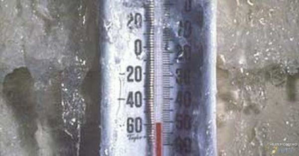 В Якутии замерзли термометры