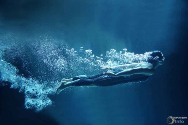 Человек способен дышать под водой долгое время‍
