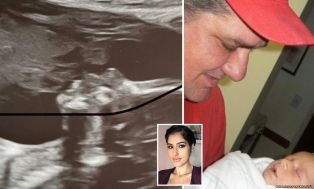 Беременная женщина на снимке УЗИ разглядела умершего отца